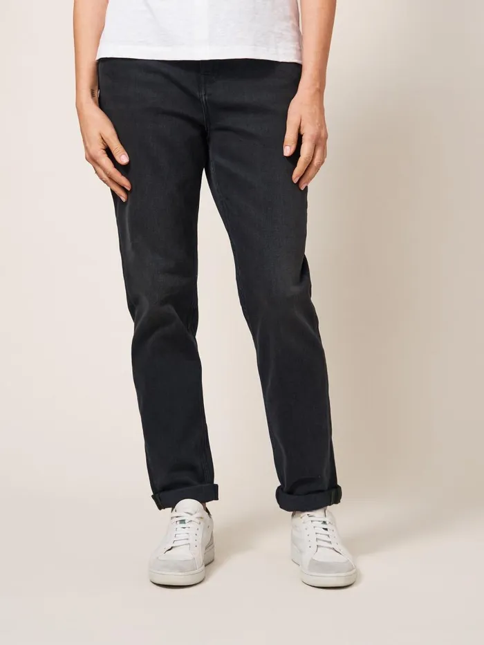 White Stuff JEANS Katy Relaxed Slim Jeans Washed Black 8211 Women White Stuff JEANS Katy Relaxed Slim Jeans Washed Black 8211 Women