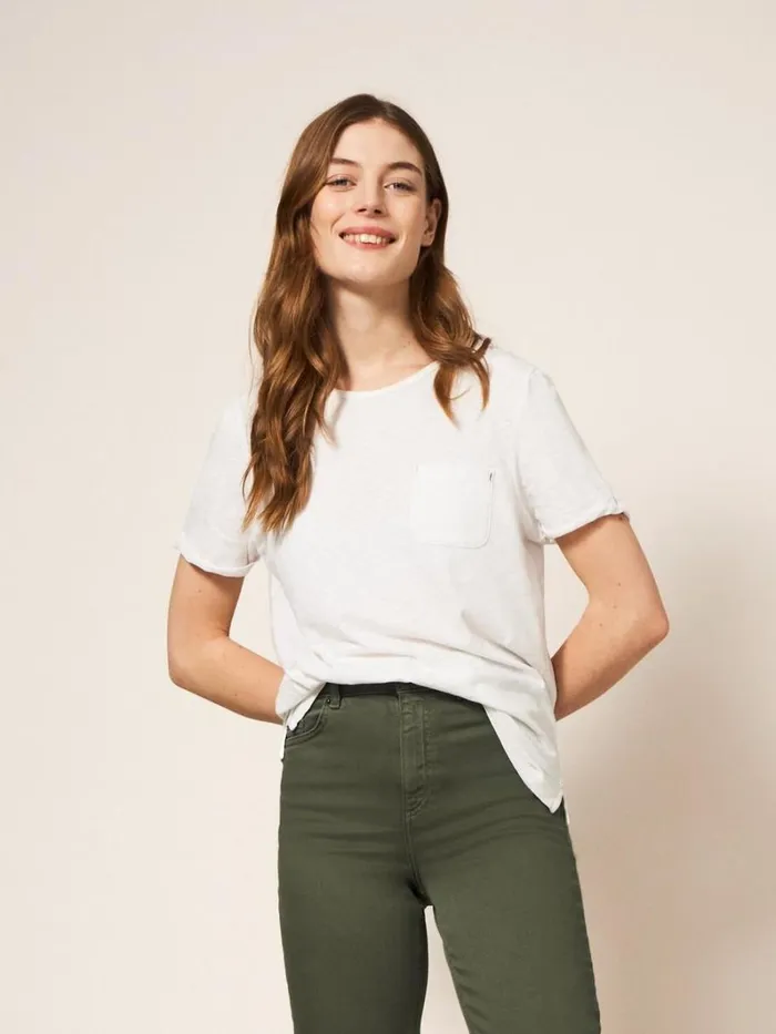 White Stuff JEANS Miley Relaxed Straight Jean Mid Green 8211 Women