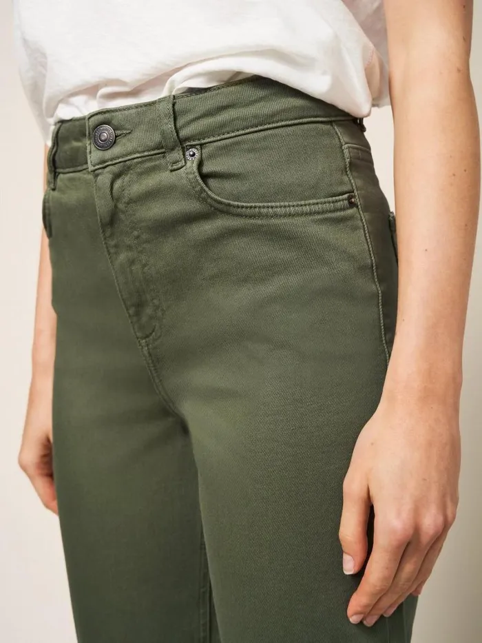 White Stuff JEANS Miley Relaxed Straight Jean Mid Green 8211 Women White Stuff JEANS Miley Relaxed Straight Jean Mid Green 8211 Women