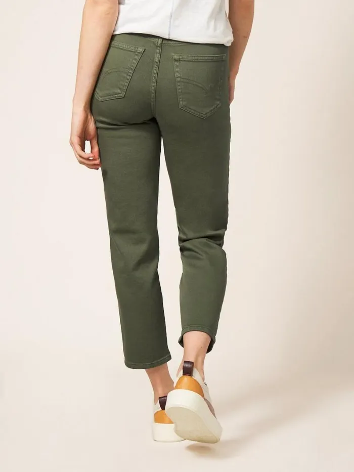 White Stuff JEANS Miley Relaxed Straight Jean Mid Green 8211 Women White Stuff JEANS Miley Relaxed Straight Jean Mid Green 8211 Women