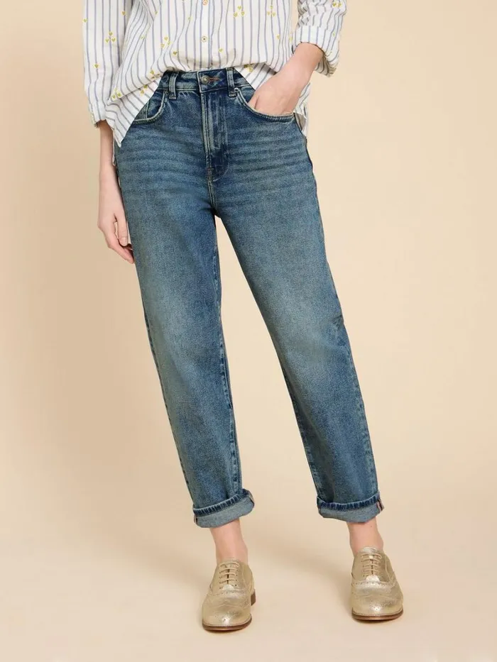White Stuff JEANS Tilly Tapered Jean Mid Denim 8211 Women White Stuff JEANS Tilly Tapered Jean Mid Denim 8211 Women