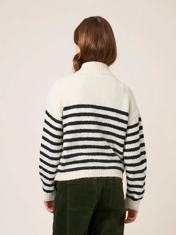 White Stuff KNITWEAR BONNIE CARDI Ivory Multi 8211 Women White Stuff KNITWEAR BONNIE CARDI Ivory Multi 8211 Women