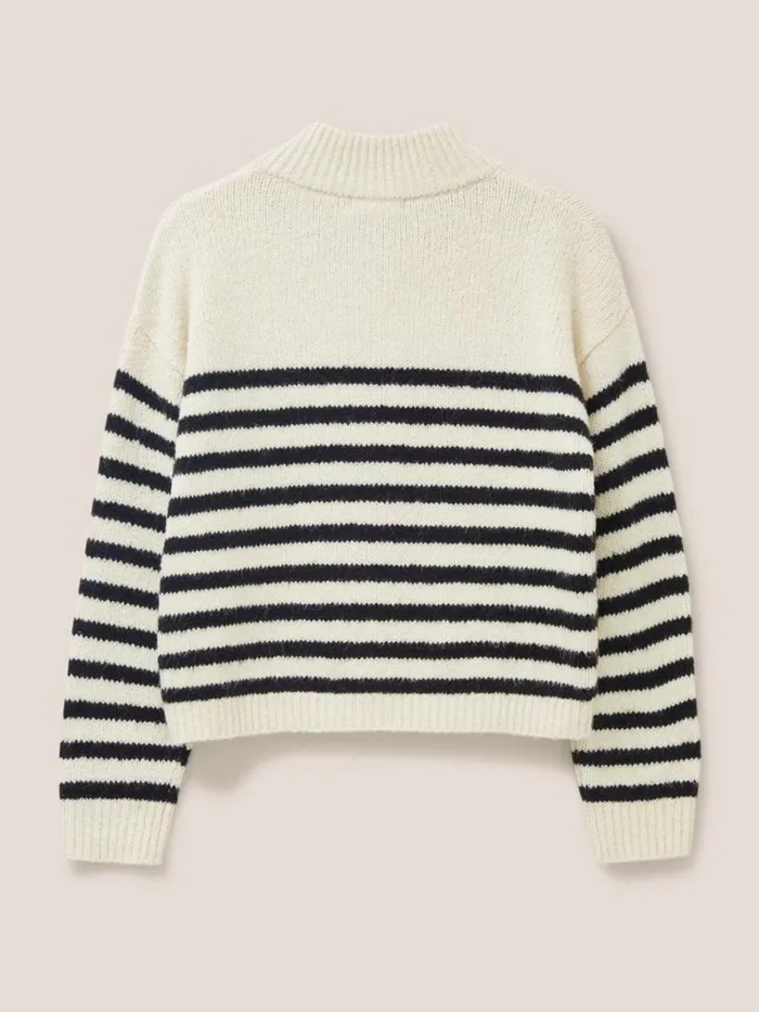 White Stuff KNITWEAR BONNIE CARDI Ivory Multi 8211 Women White Stuff KNITWEAR BONNIE CARDI Ivory Multi 8211 Women