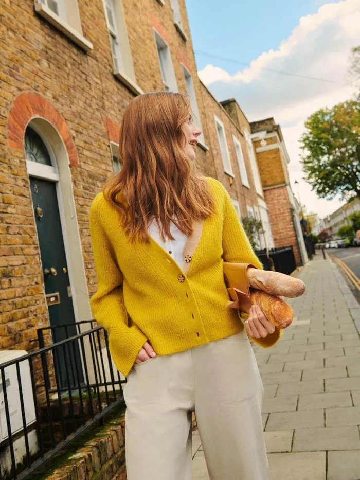White Stuff KNITWEAR Dehlia Knitted Cardigan Light Chartreuse 8211 Women White Stuff KNITWEAR Dehlia Knitted Cardigan Light Chartreuse 8211 Women