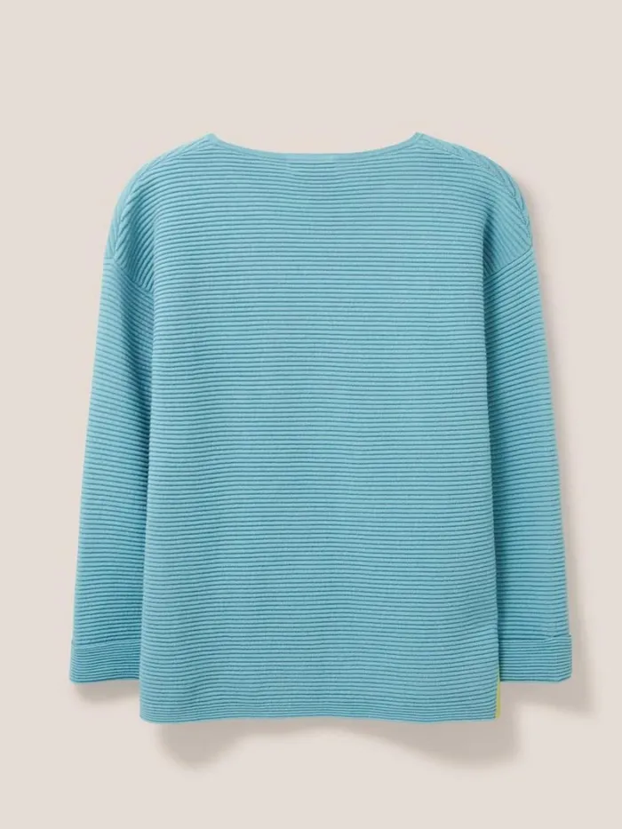 White Stuff KNITWEAR JANA JUMPER Mid Teal 8211 Women White Stuff KNITWEAR JANA JUMPER Mid Teal 8211 Women