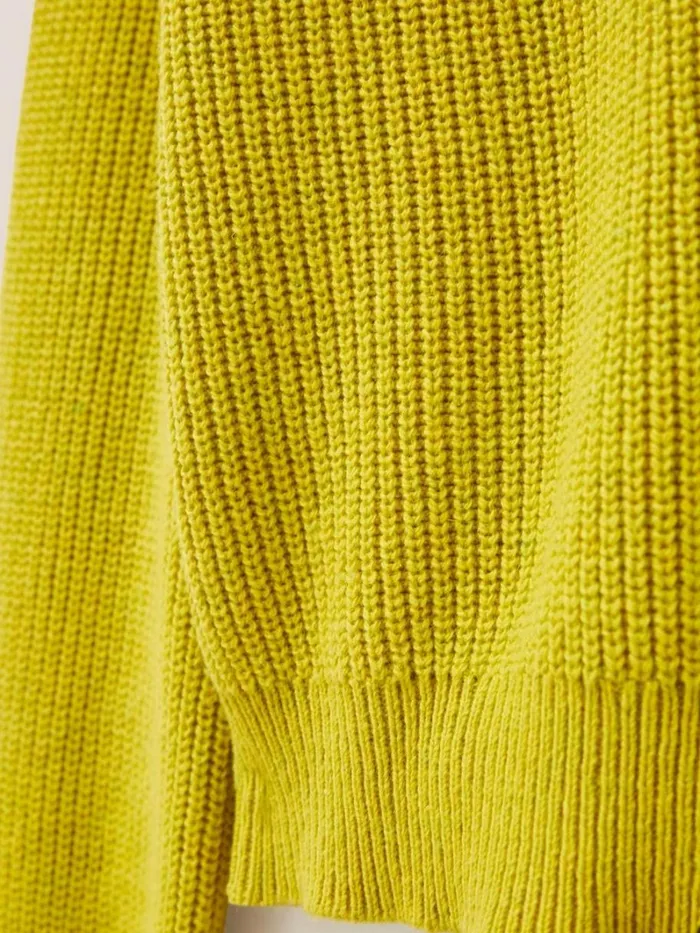 White Stuff KNITWEAR JENNIE RIB JUMPER Mid Chartreuse 8211 Women White Stuff KNITWEAR JENNIE RIB JUMPER Mid Chartreuse 8211 Women