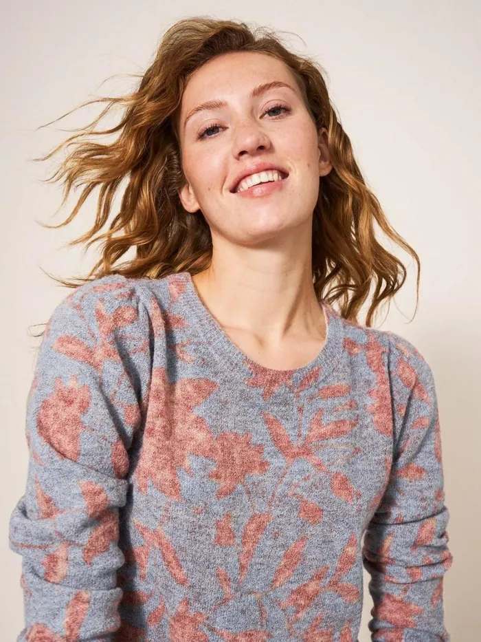 White Stuff KNITWEAR JULIE JUMPER Red Multi 8211 Women White Stuff KNITWEAR JULIE JUMPER Red Multi 8211 Women