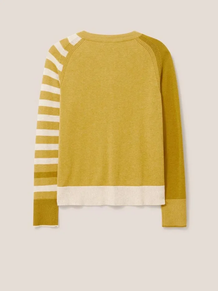 White Stuff KNITWEAR LULU CARDI Green Multi 8211 Women White Stuff KNITWEAR LULU CARDI Green Multi 8211 Women