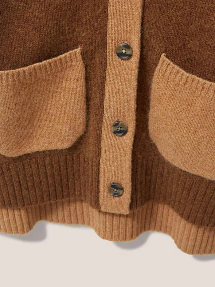 White Stuff KNITWEAR MARINA CARDI Brown Multi 8211 Women White Stuff KNITWEAR MARINA CARDI Brown Multi 8211 Women