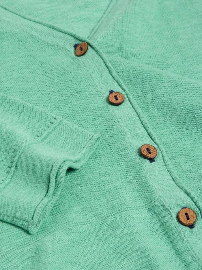 White Stuff KNITWEAR NARIA V NECK CARDI Mid Teal 8211 Women White Stuff KNITWEAR NARIA V NECK CARDI Mid Teal 8211 Women