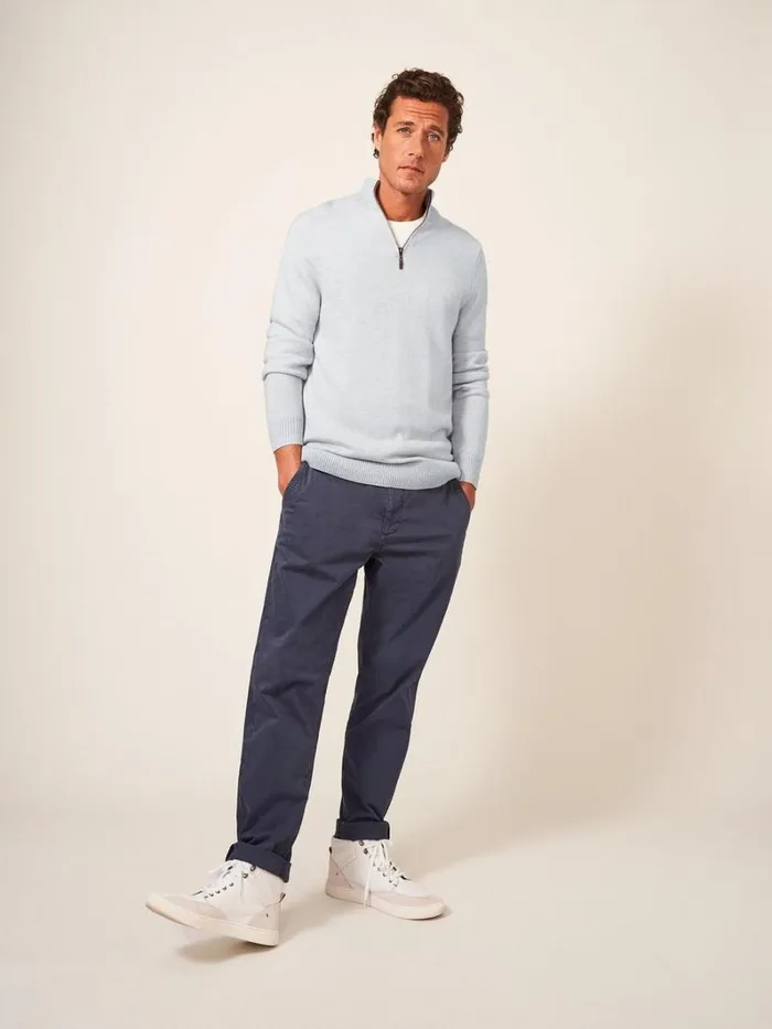 White Stuff KNITWEAR Newport Merino Funnel Light Grey 8211 Men White Stuff KNITWEAR Newport Merino Funnel Light Grey 8211 Men