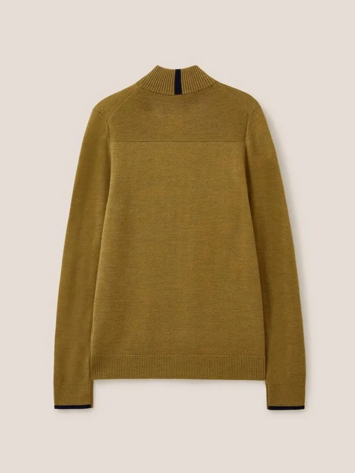White Stuff KNITWEAR Newport Merino Jumper Mid Green 8211 Men White Stuff KNITWEAR Newport Merino Jumper Mid Green 8211 Men