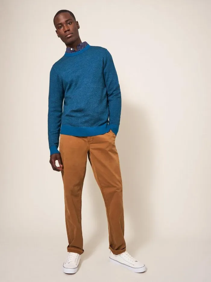 White Stuff KNITWEAR Newport Merino Wool Jumper Mid Teal 8211 Men White Stuff KNITWEAR Newport Merino Wool Jumper Mid Teal 8211 Men