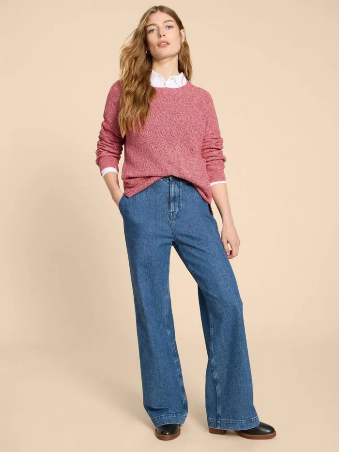 White Stuff KNITWEAR NORTHBANK JUMPER Pink Multi 8211 Women White Stuff KNITWEAR NORTHBANK JUMPER Pink Multi 8211 Women