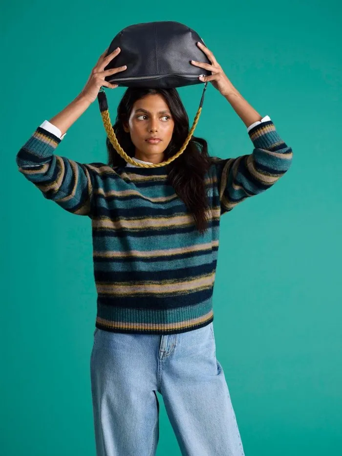 White Stuff KNITWEAR SICILY JUMPER Blue Multi 8211 Women White Stuff KNITWEAR SICILY JUMPER Blue Multi 8211 Women