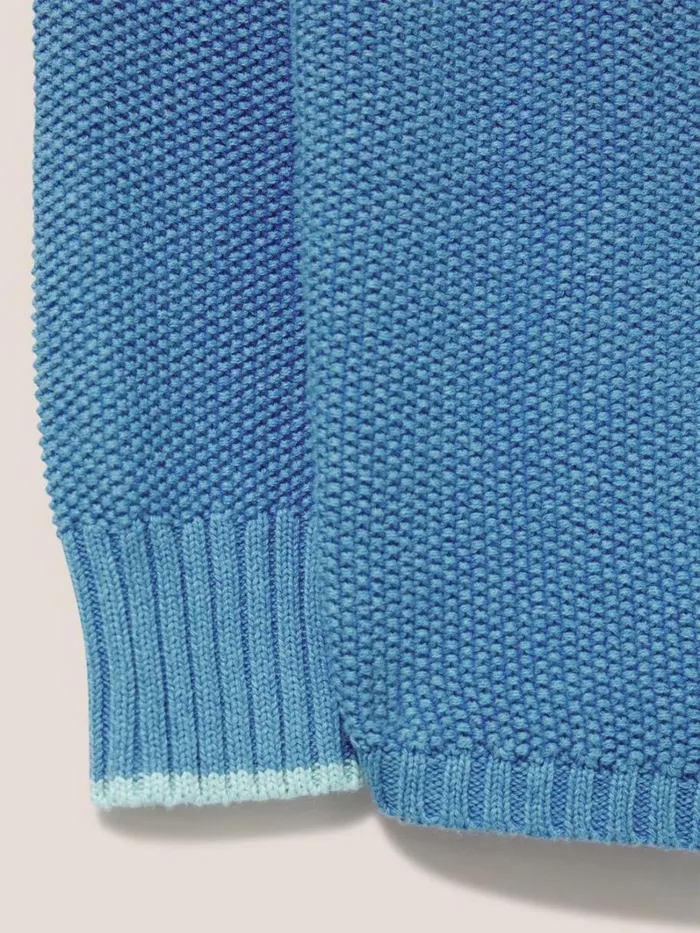 White Stuff KNITWEAR Southbank Jumper Mid Blue 8211 Women White Stuff KNITWEAR Southbank Jumper Mid Blue 8211 Women