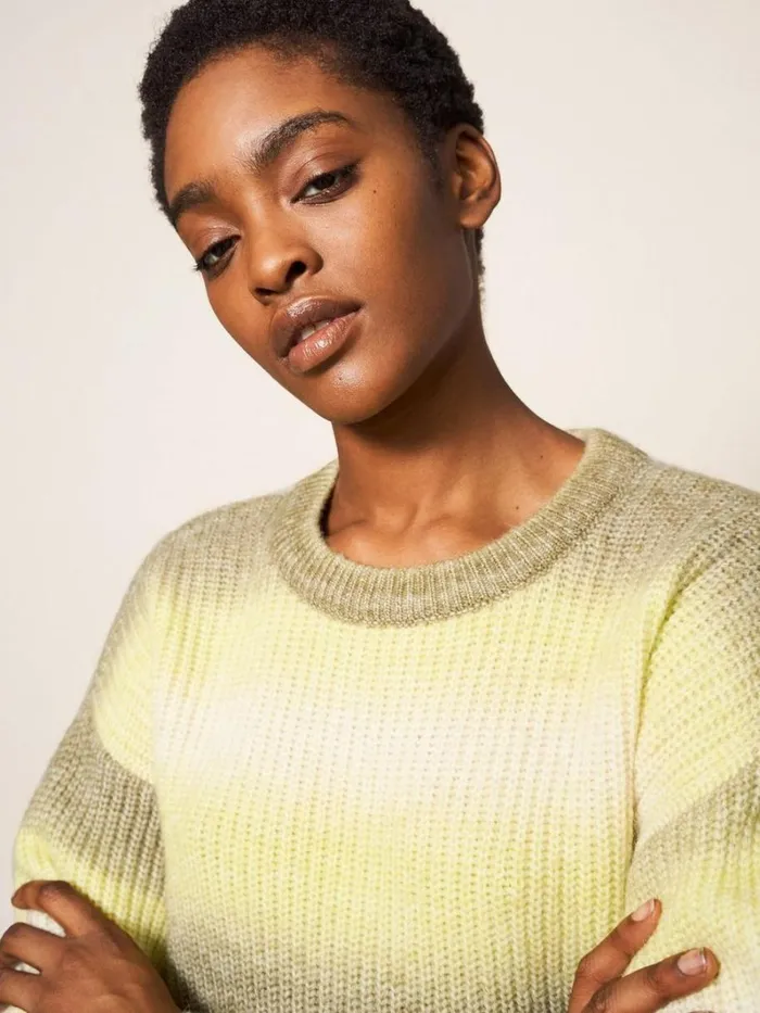 White Stuff KNITWEAR SPRING SPACEDYE JUMPER Green Multi 8211 Women White Stuff KNITWEAR SPRING SPACEDYE JUMPER Green Multi 8211 Women