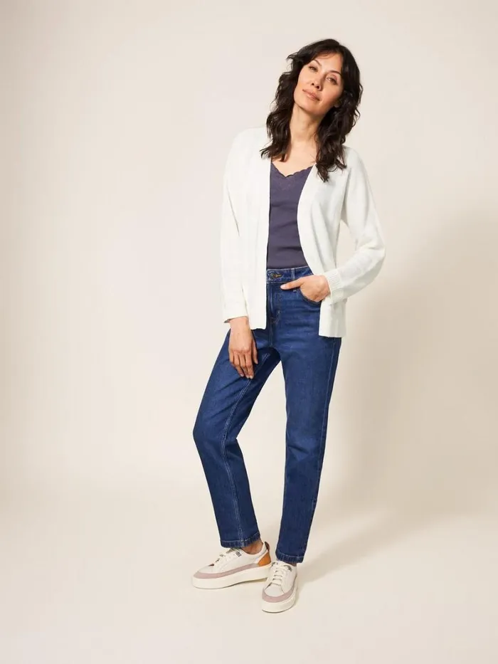 White Stuff KNITWEAR Tiana Cardi Natural White 8211 Women
