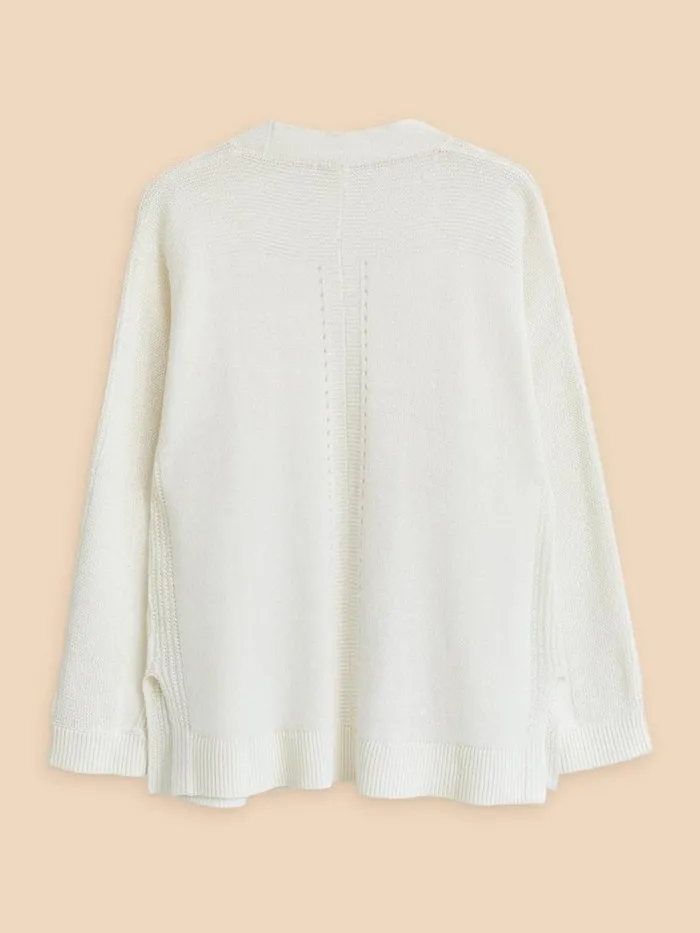 White Stuff KNITWEAR Tiana Cardi Natural White 8211 Women White Stuff KNITWEAR Tiana Cardi Natural White 8211 Women