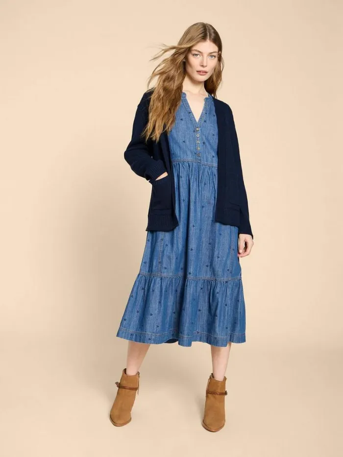 White Stuff KNITWEAR TULA CARDI French Navy 8211 Women