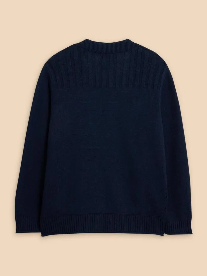 White Stuff KNITWEAR TULA CARDI French Navy 8211 Women White Stuff KNITWEAR TULA CARDI French Navy 8211 Women