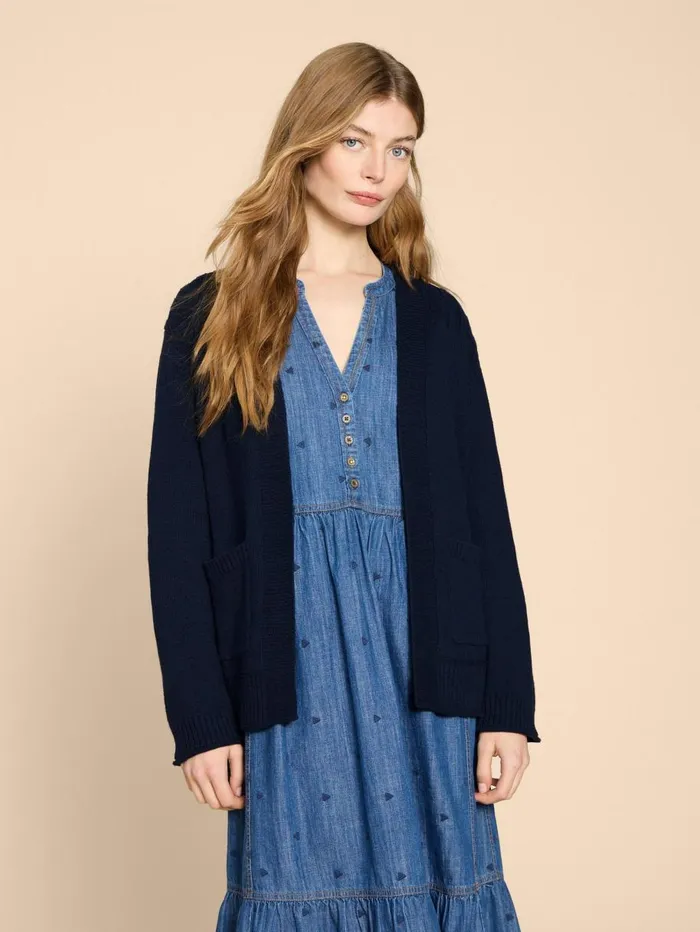 White Stuff KNITWEAR TULA CARDI French Navy 8211 Women White Stuff KNITWEAR TULA CARDI French Navy 8211 Women