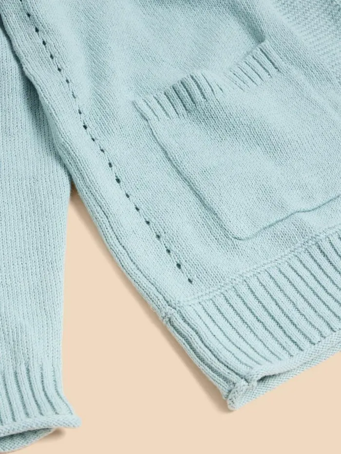 White Stuff KNITWEAR TULA CARDI Light Teal 8211 Women White Stuff KNITWEAR TULA CARDI Light Teal 8211 Women