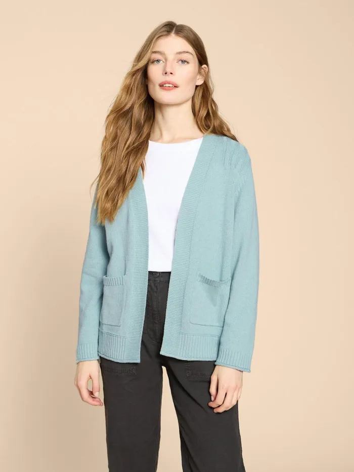 White Stuff KNITWEAR TULA CARDI Light Teal 8211 Women White Stuff KNITWEAR TULA CARDI Light Teal 8211 Women