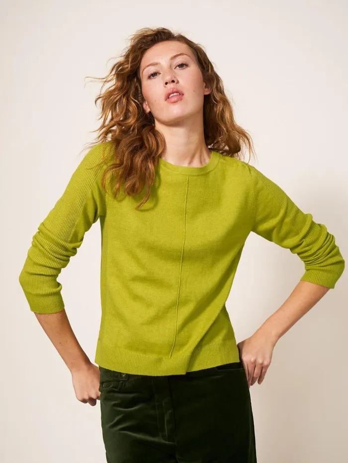 White Stuff KNITWEAR URBAN JUMPER Mid Yellow 8211 Women White Stuff KNITWEAR URBAN JUMPER Mid Yellow 8211 Women