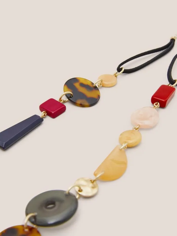White Stuff NECKLACES Geranium Long Multi Necklace Black Multi 8211 Women
