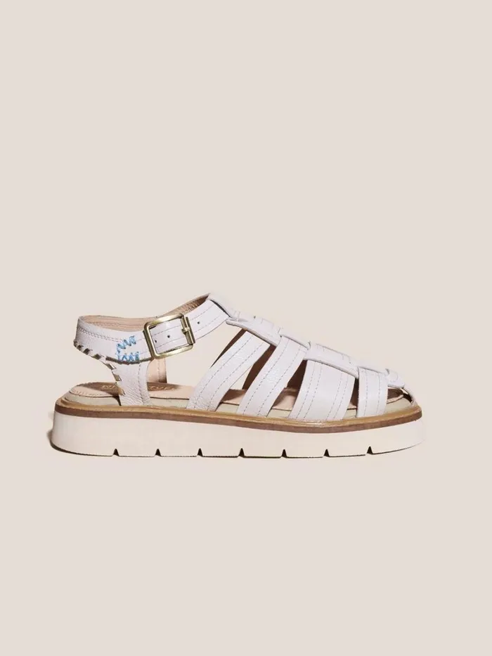 White Stuff SANDALS Chunky Fisherman Sandal Light Natural 8211 Women