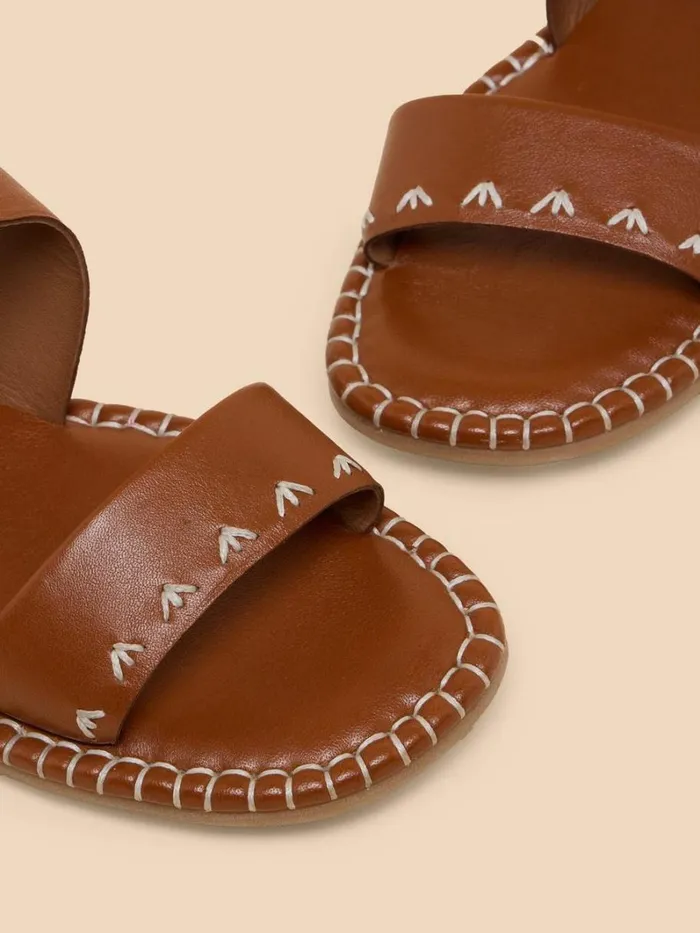 White Stuff SANDALS Sweetpea Leather Sandal Mid Tan 8211 Women White Stuff SANDALS Sweetpea Leather Sandal Mid Tan 8211 Women