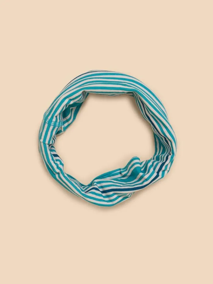 White Stuff SCARVES Jersey Versatile Roll Blue Multi 8211 Women