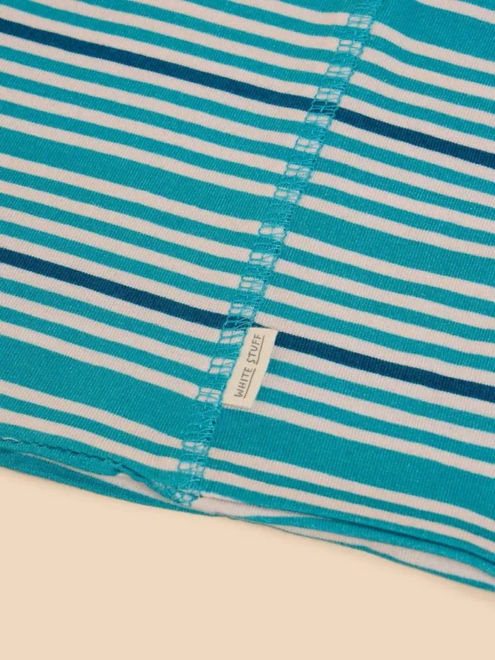 White Stuff SCARVES Jersey Versatile Roll Blue Multi 8211 Women White Stuff SCARVES Jersey Versatile Roll Blue Multi 8211 Women