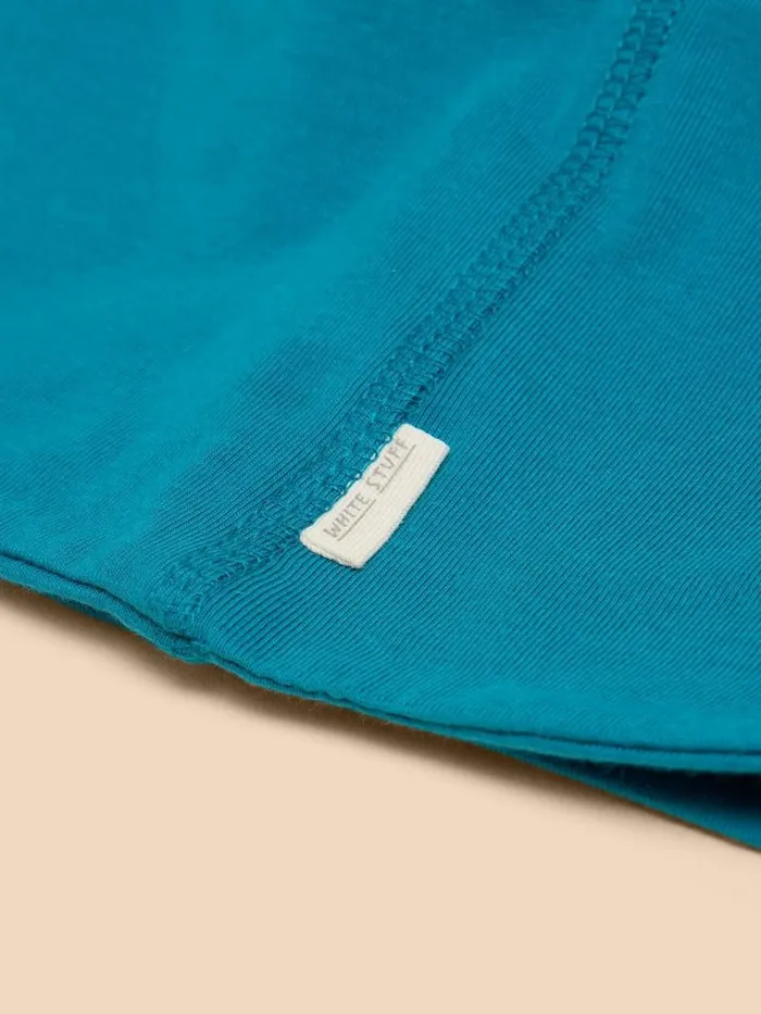 White Stuff SCARVES Jersey Versatile Roll Mid Teal 8211 Women White Stuff SCARVES Jersey Versatile Roll Mid Teal 8211 Women