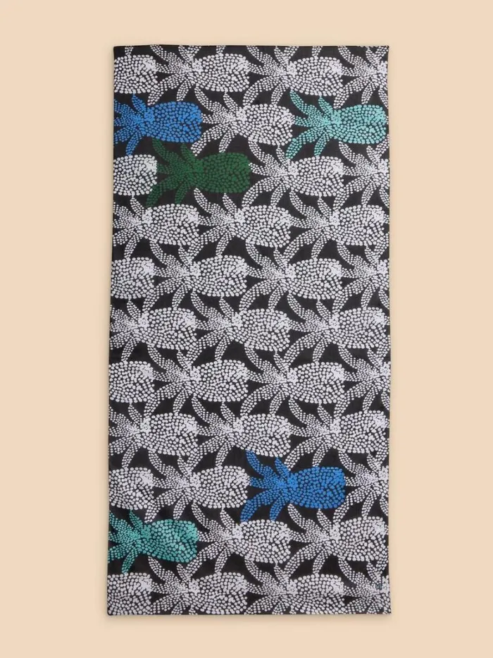 White Stuff SCARVES Organic Cotton Versatile Scarf Black Multi 8211 Women White Stuff SCARVES Organic Cotton Versatile Scarf Black Multi 8211 Women