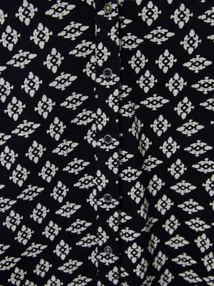 White Stuff SHIRTS and BLOUSES Annie Cotton Jersey Shirt Black Print 8211 Women White Stuff SHIRTS and BLOUSES Annie Cotton Jersey Shirt Black Print 8211 Women