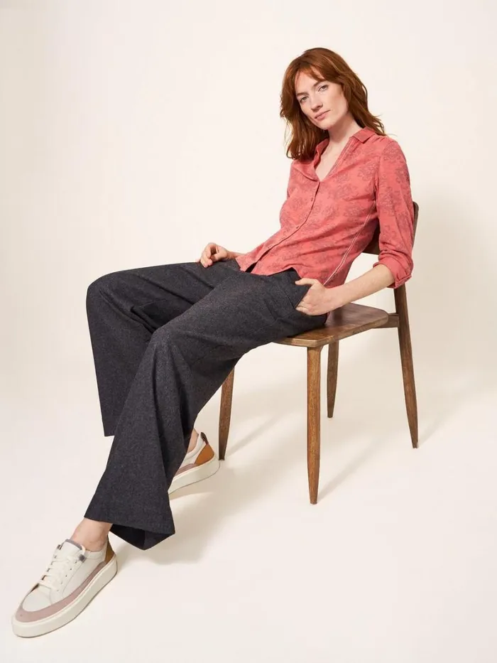 White Stuff SHIRTS and BLOUSES Annie Cotton Jersey Shirt Pink Print 8211 Women White Stuff SHIRTS and BLOUSES Annie Cotton Jersey Shirt Pink Print 8211 Women