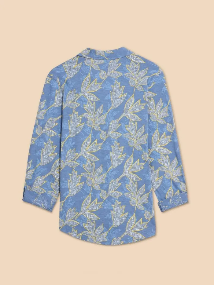 White Stuff SHIRTS and BLOUSES ANNIE PRINTED COTTON SHIRT Blue Multi 8211 Women White Stuff SHIRTS and BLOUSES ANNIE PRINTED COTTON SHIRT Blue Multi 8211 Women
