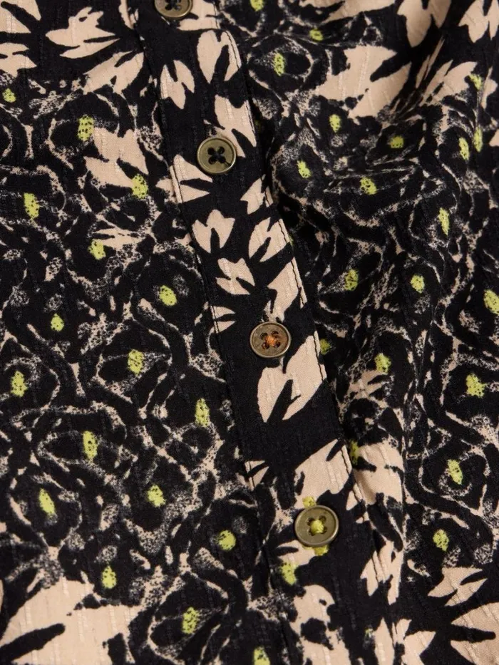 White Stuff SHIRTS and BLOUSES Ari Eco Vero Top Black Print 8211 Women White Stuff SHIRTS and BLOUSES Ari Eco Vero Top Black Print 8211 Women