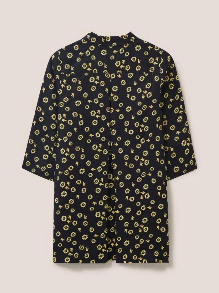 White Stuff SHIRTS and BLOUSES Blaire Tunic Linen Black Multi 8211 Women White Stuff SHIRTS and BLOUSES Blaire Tunic Linen Black Multi 8211 Women