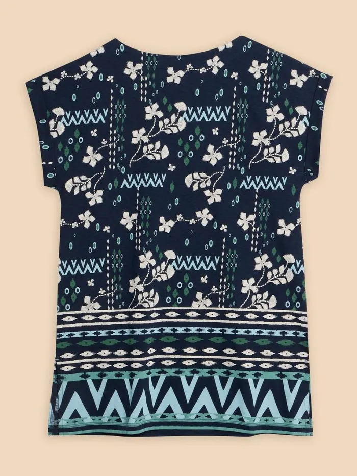 White Stuff SHIRTS and BLOUSES CARRIE TUNIC Navy Print 8211 Women White Stuff SHIRTS and BLOUSES CARRIE TUNIC Navy Print 8211 Women
