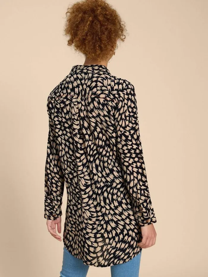 White Stuff SHIRTS and BLOUSES Danika Printed Tunic Black Multi 8211 Women White Stuff SHIRTS and BLOUSES Danika Printed Tunic Black Multi 8211 Women