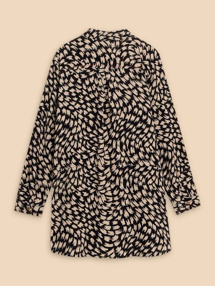 White Stuff SHIRTS and BLOUSES Danika Printed Tunic Black Multi 8211 Women White Stuff SHIRTS and BLOUSES Danika Printed Tunic Black Multi 8211 Women