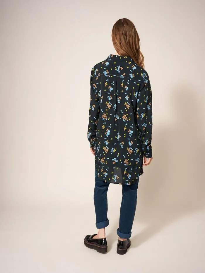 White Stuff SHIRTS and BLOUSES Danika Tunic Black Multi 8211 Women White Stuff SHIRTS and BLOUSES Danika Tunic Black Multi 8211 Women