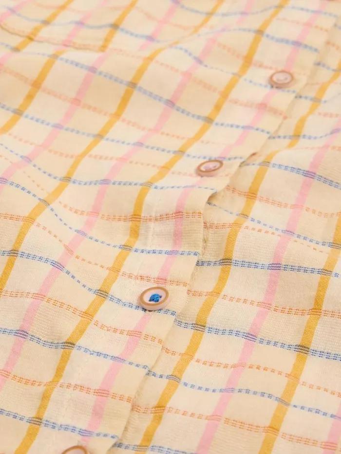 White Stuff SHIRTS and BLOUSES Ellie Check Shirt Natural Multi 8211 Women White Stuff SHIRTS and BLOUSES Ellie Check Shirt Natural Multi 8211 Women