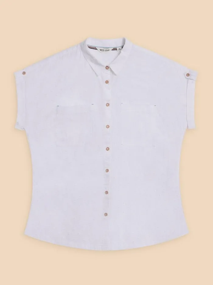 White Stuff SHIRTS and BLOUSES Ellie Organic Cotton Shirt Pale Ivory 8211 Women White Stuff SHIRTS and BLOUSES Ellie Organic Cotton Shirt Pale Ivory 8211 Women