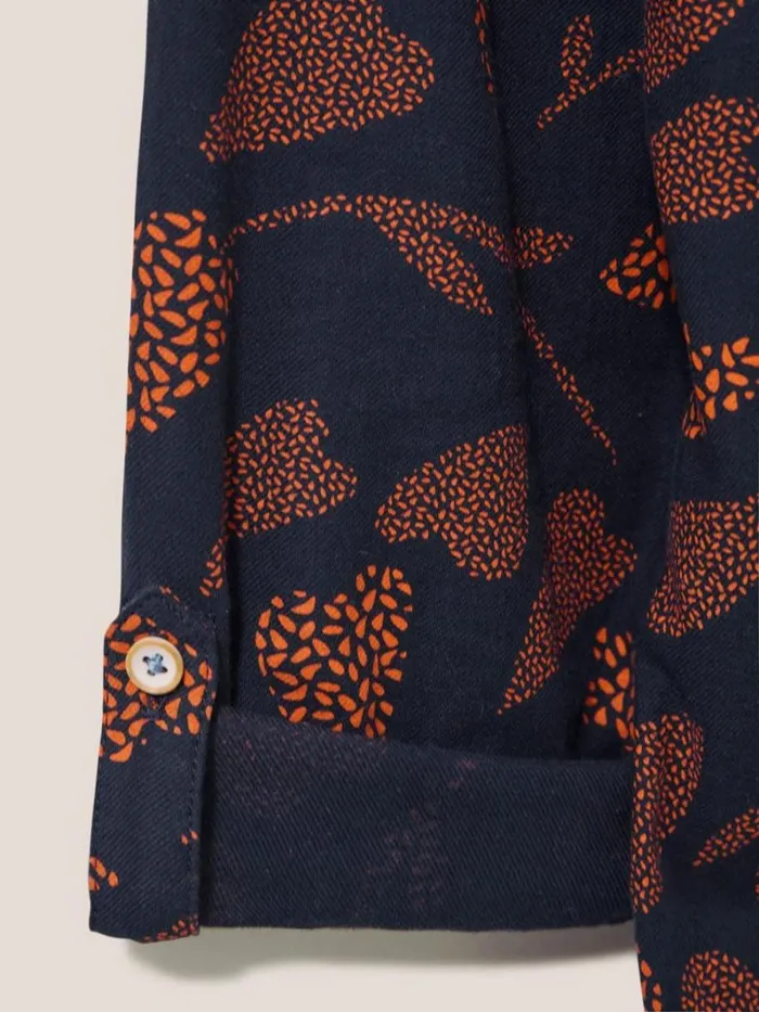 White Stuff SHIRTS and BLOUSES Emilia Organic Cotton Classic Fit Shirt Navy Print 8211 Women White Stuff SHIRTS and BLOUSES Emilia Organic Cotton Classic Fit Shirt Navy Print 8211 Women