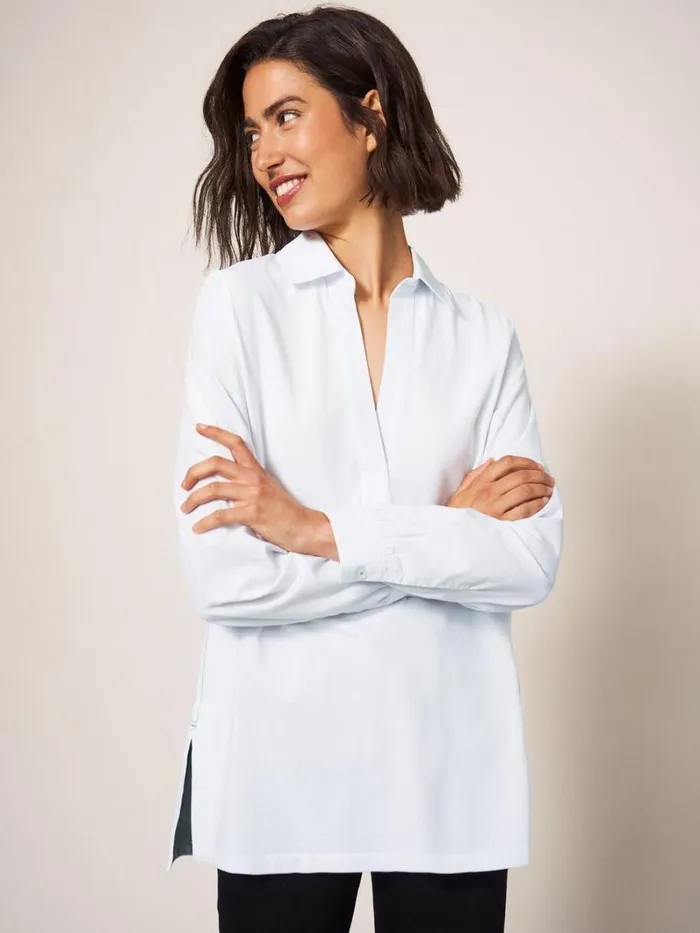 White Stuff SHIRTS and BLOUSES Fran Shirt Brilliant White 8211 Women White Stuff SHIRTS and BLOUSES Fran Shirt Brilliant White 8211 Women