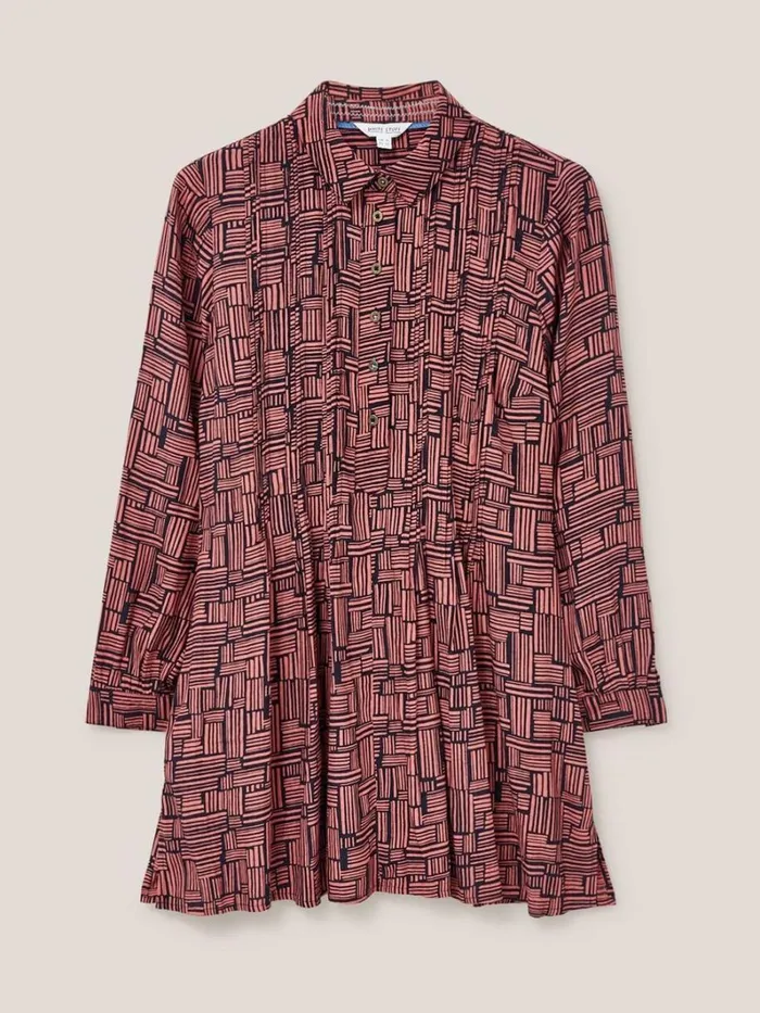 White Stuff SHIRTS and BLOUSES Georgie Shirt Tunic Navy Multi 8211 Women White Stuff SHIRTS and BLOUSES Georgie Shirt Tunic Navy Multi 8211 Women